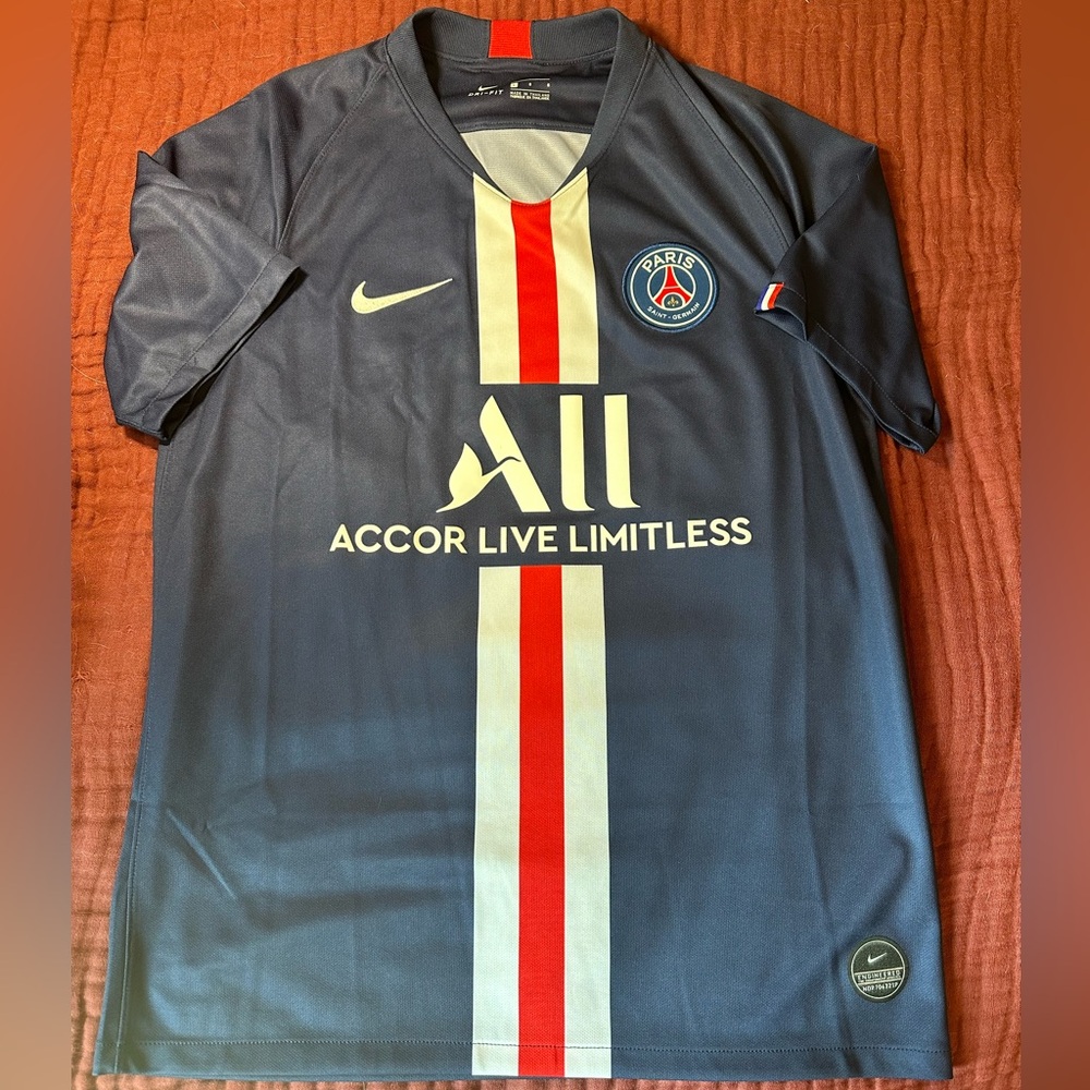 2019-2020 Nike PSG Paris Saint-Germain home Jersey men’s size L